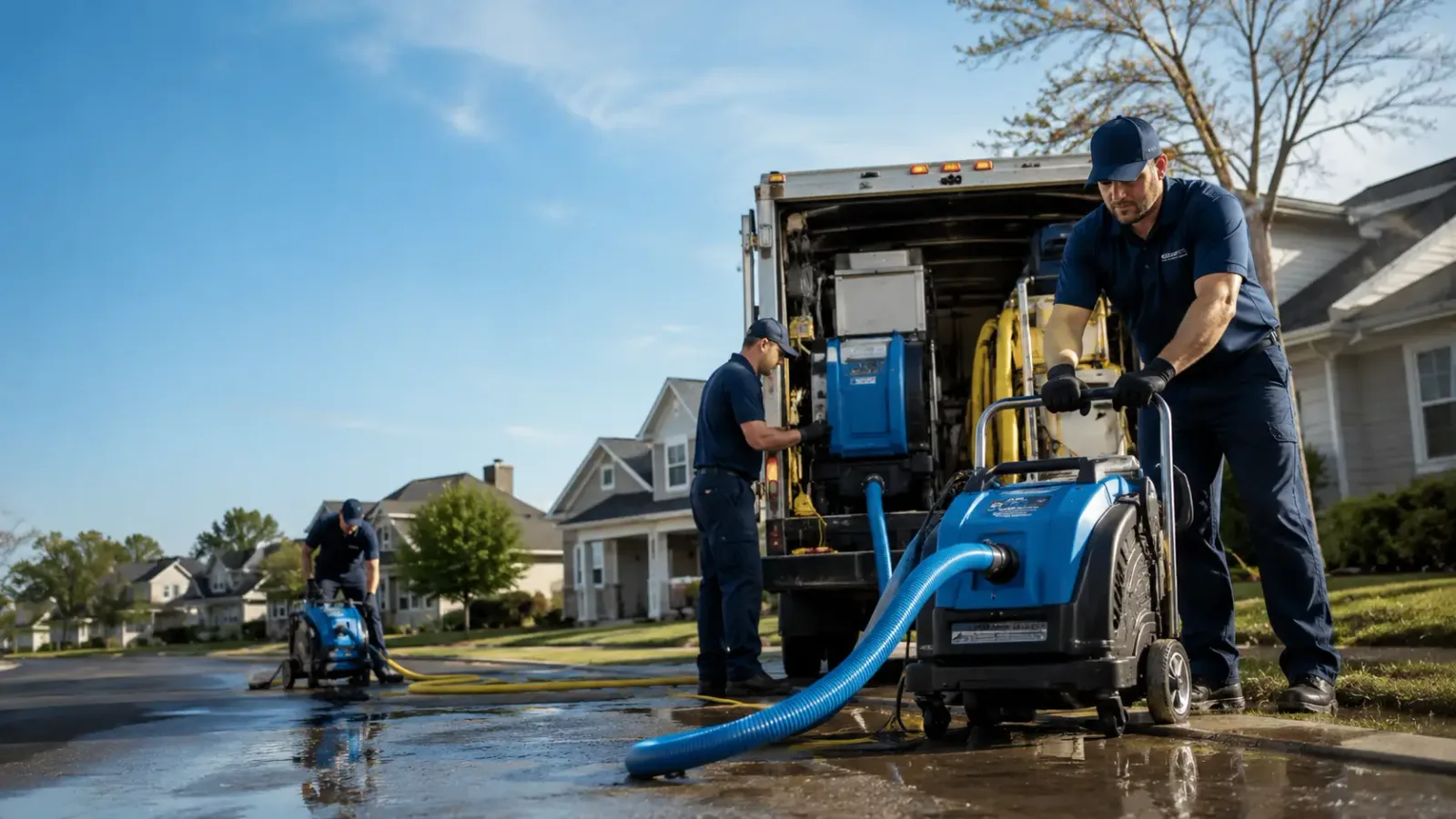 Flood Damage Cleanup in Lerona, WV